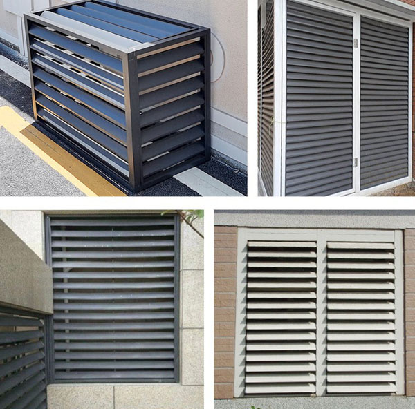 空調(diào)防雨百葉窗